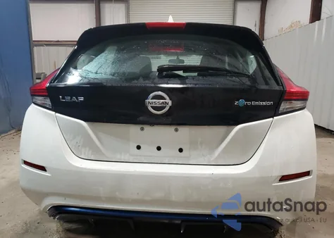 2018 Nissan Leaf S z USA, uszkodzony, nr VIN 1N4AZ1CP6JC311673